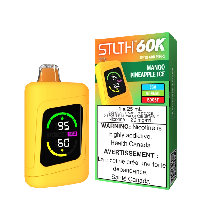 STLTH 60K - MANGO PINEAPPLE ICE