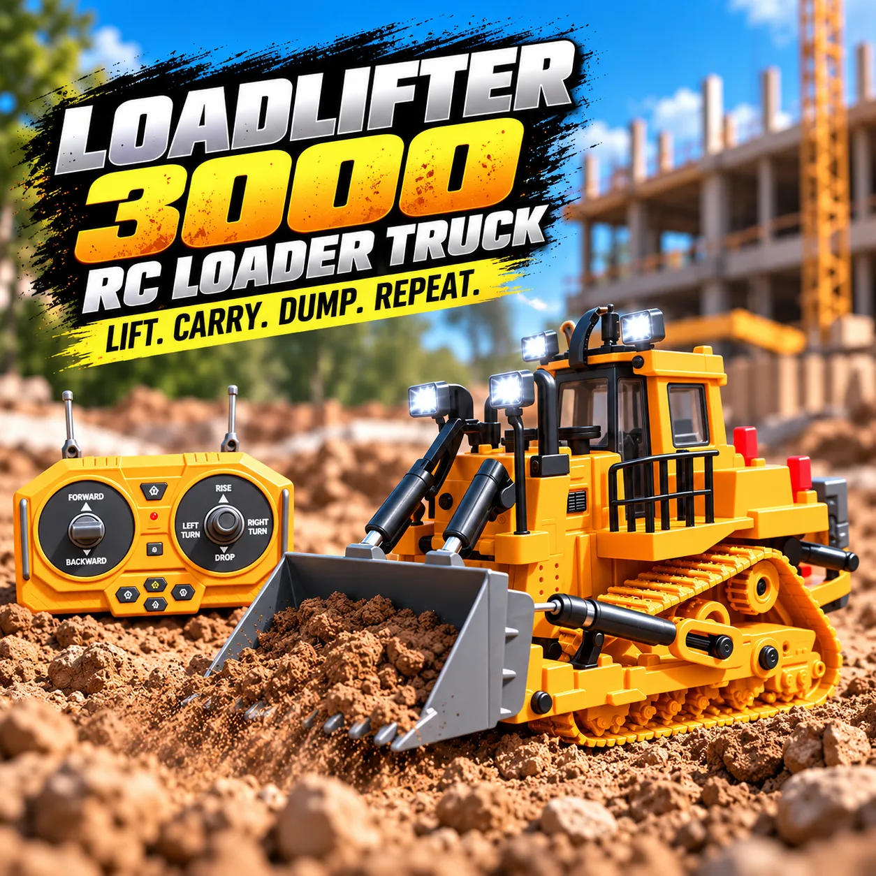 MegaHaul 3000 – RC Dump Truck
