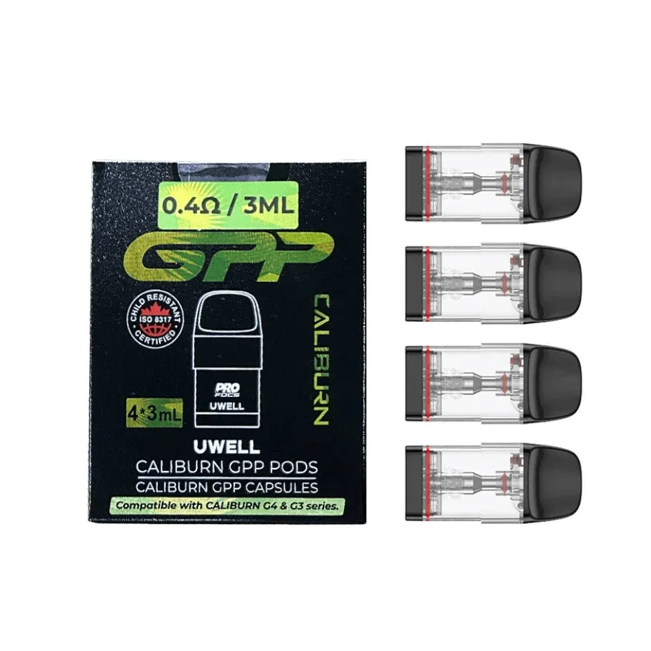 Uwell Caliburn GPP 0.4 ohm Replacement Pods 3mL
