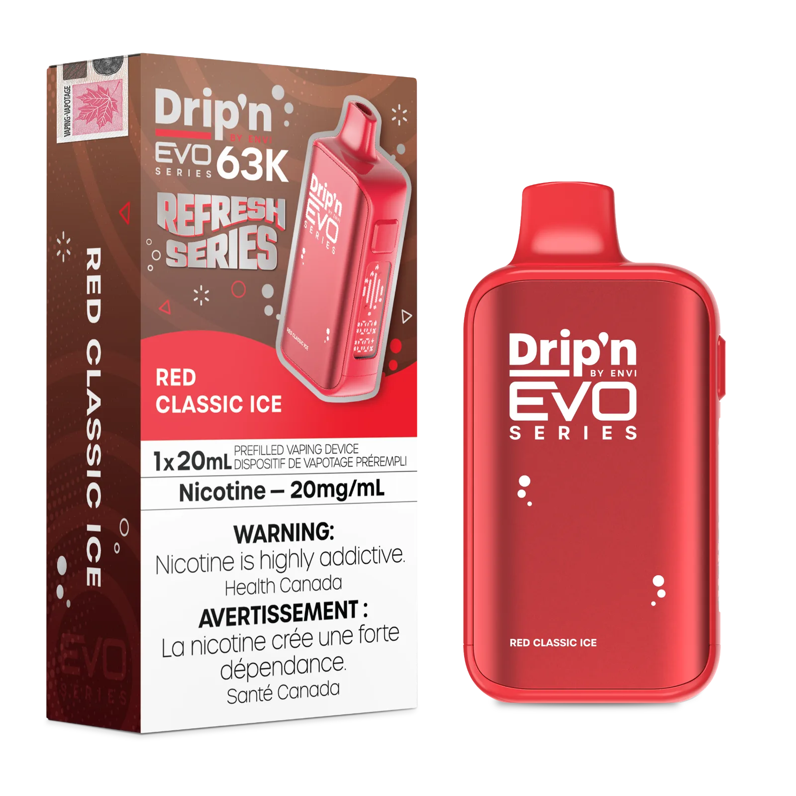 Drip'n by Envi EVO 63K - Red Classic Ice