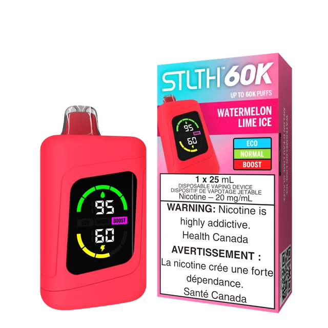 STLTH 60K - WATERMELON LIME ICE