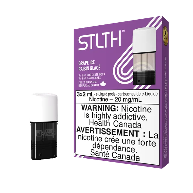STLTH POD PACK GRAPE ICE