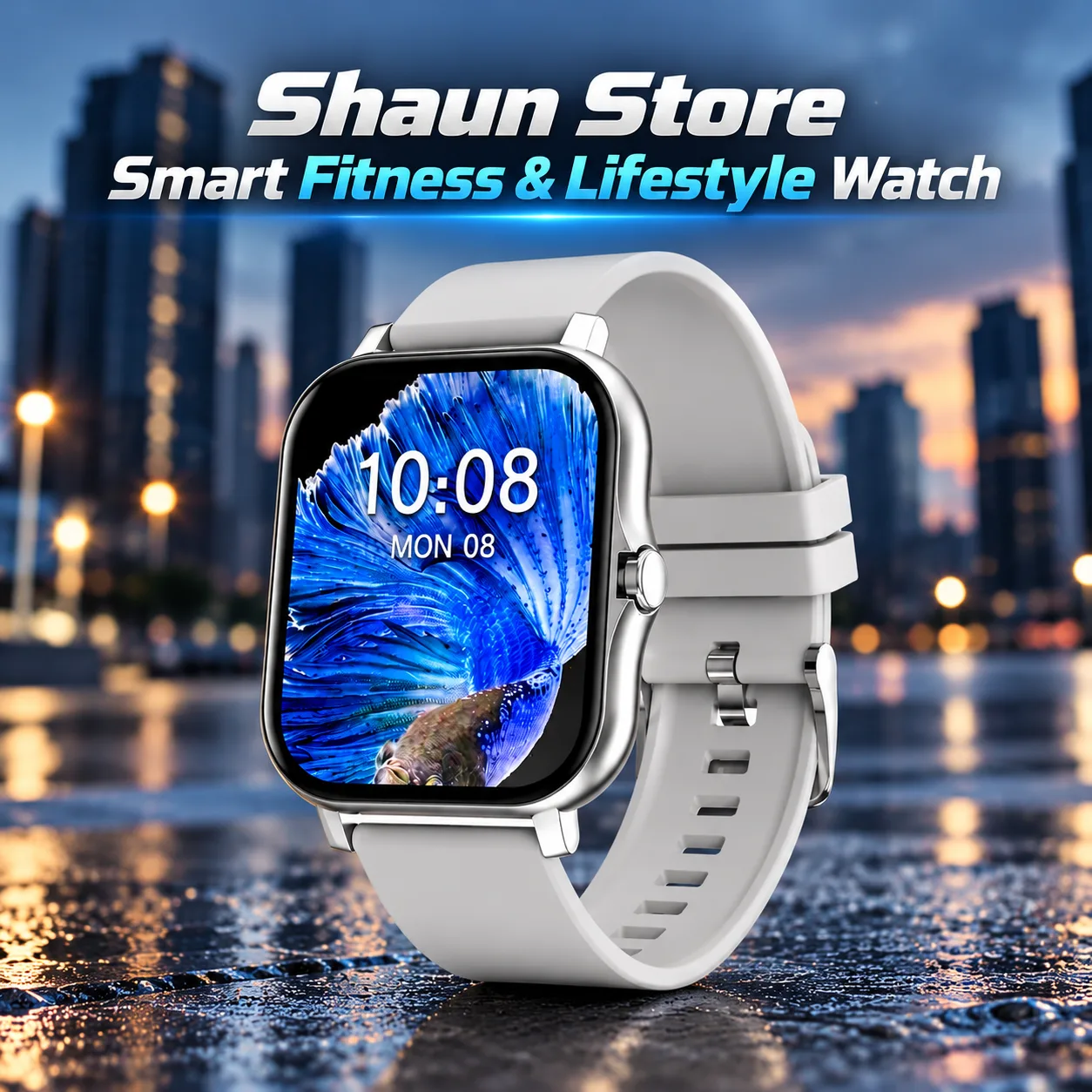 Smart Fitness & Lifestyle Watch