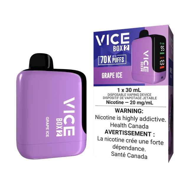 VICE BOX 2 70K- GRAPE ICE