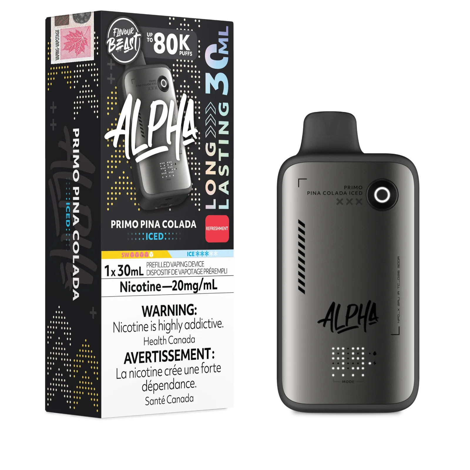 Flavour Beast Alpha - Primo Pina Colada Iced 20MG  80K